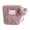 light pink, variant on Retros Leopards Print Makeup Bag Small Cosmetic Pouches For Women Portable Toiletry Organizers Travel Essential