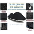 thumbnail image 3 of BLACK TOP OF THE LINE JET SKI Cover Compatible for JET SKI Yamaha WAVE RAIDER 1100 PWC COVER 1995 1996 2 Seater, 3 of 4