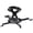 Black, variant on VIVO Universal Adjustable Ceiling Projector Theater Mount Black | Extending Arms