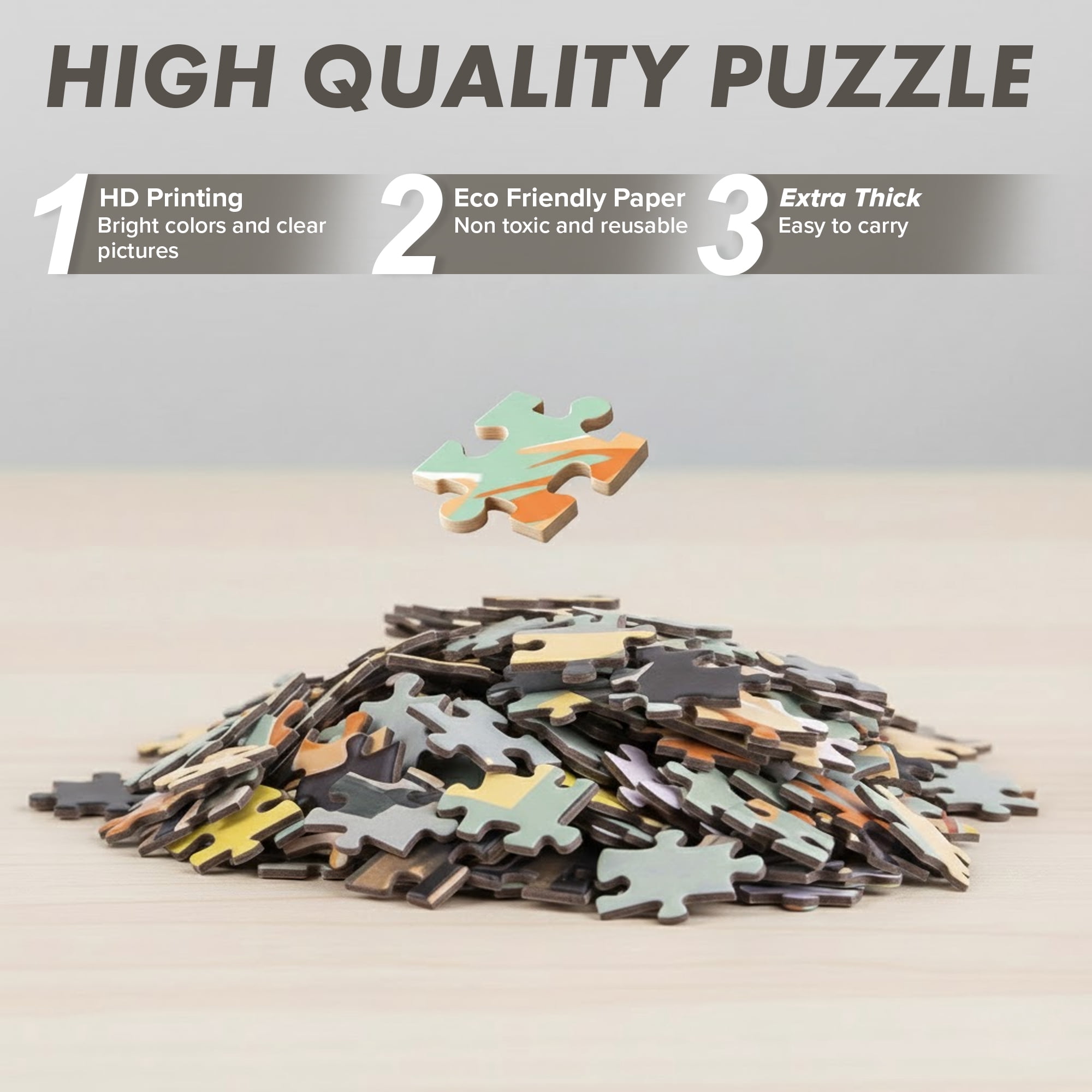 California Pink Sky Puzzle 1000 Piece Cylinder Puzzle Tube Gift Jigsaw Puzzle
