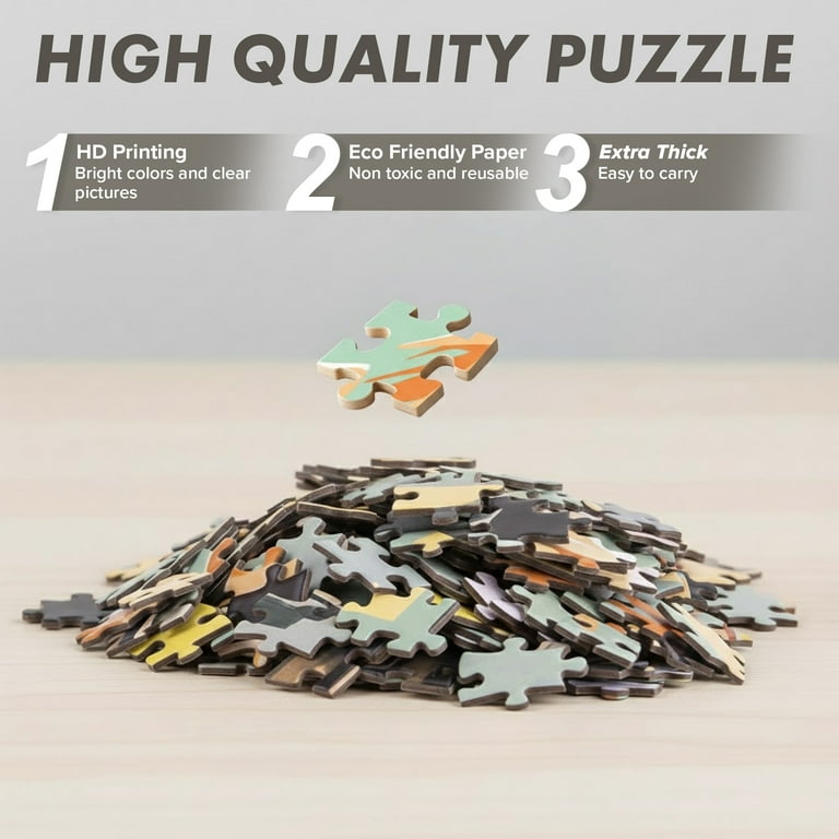California Pink Sky Puzzle 1000 Piece Cylinder Puzzle Tube Gift
