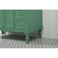thumbnail image 5 of Elegant Decor Lexington 42" Solid Wood Single Bathroom Vanity in Vintage Mint, 5 of 8