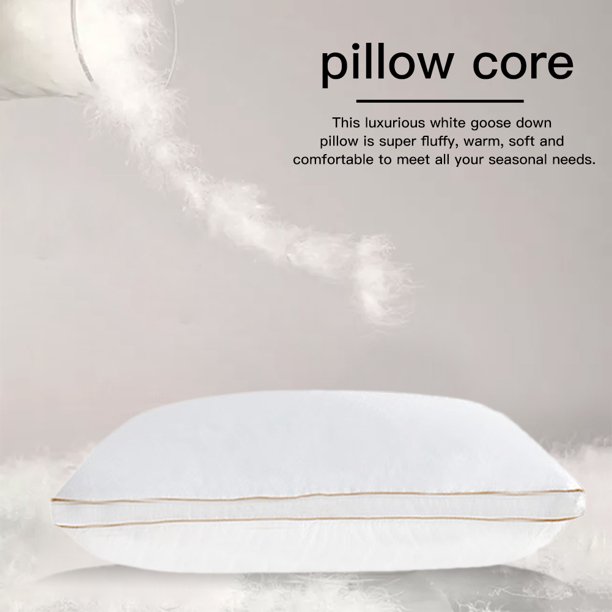 Home Hotel Custom-Made Luxury Four Seasons Goose Down Feather Pillow