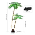 thumbnail image 4 of 6Ft (1.8M) Dual-Head Plug-In LED Palm Tree Light for Indoor & Outdoor Decor, 4 of 10