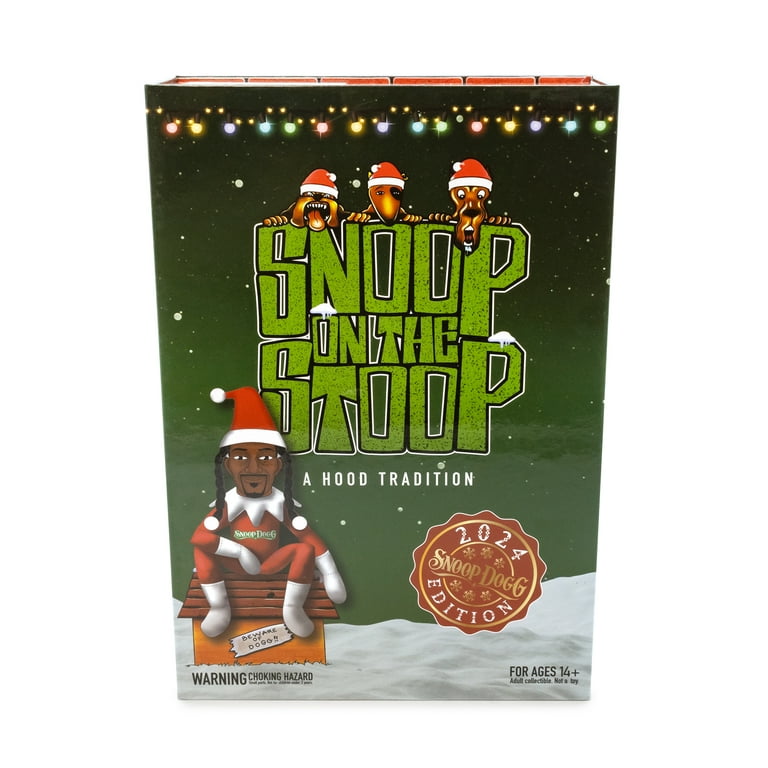 【あすつく】 on Snoop Dogg Snoop The Plush Red Christmas 12” Stoop ミニカー