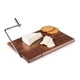thumbnail image 4 of Rebanador de tabla de queso, mesa de corte, cortador de jamón, cuchillo, herramienta de cocina, rebanador de queso, corte de queso de madera de Acacia brillar Electrónica, 4 of 6