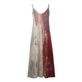 thumbnail image 4 of Robes pour Femmes, Robes Sans Manches Mode Imprimé Bretelles, 4 of 5