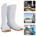 thumbnail image 4 of Rain Boots,PVC Waterproof Non-Slip High PVC Safety Boots Work Rain Boots Unmatched Quality, 4 of 8