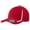True Red/ White, variant on Sport Tek Adult Unisex Regular Colorblock Cap Black/True Red X-Small