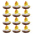 thumbnail image 1 of 12pcs Easter Chick Decor Simulation Mini Chicks Home Desktop Decor (Yellow), 1 of 7