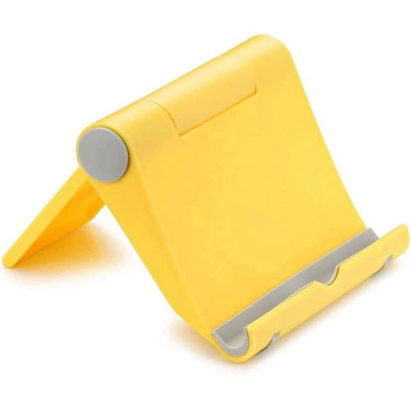 Soporte para teléfono móvil de escritorio, soporte plegable para teléfono móvil, base para teléfono, soporte ajustable para tablet compatible con iPhone 12 y iPhone 11 Pro.