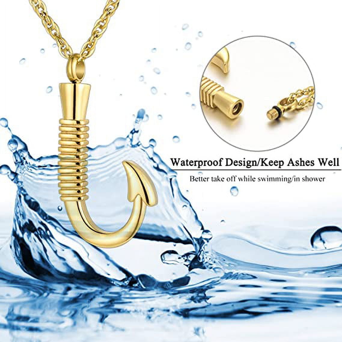 Hip Hop 2 in 1 Gun Bullet Military Army Dog Tag Necklace Men Women  Personalized Stainless Steel Cremation Urn Pendant Keepsake Memorial Ashes  Jewelry, Gold Plated - Newegg.com