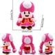 thumbnail image 3 of Kawaii Mario Luiji Goomba Kamek Yoshi Soft Plush Toys Cute Toad Princess Peach Daisy Rosalina Toadette Pauline Peluche Doll, 3 of 5