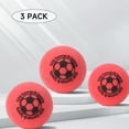 thumbnail image 4 of GSE Games & Sports Expert Regulation Size 35mm(1.38") Urethane Foosball. Table Replacement Balls, Office Tournament Table Soccer Balls for Soccer Game (Red - 3 Pack), 4 of 8