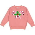 thumbnail image 2 of Inktastic Candy Canes and Holly Christmas Toddler Sweatshirt, 2 of 4
