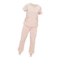 thumbnail image 1 of Los uniformes del oficio de enfermera friegan los trajes rosados del trabajo del oficio de enfermera de las mujeres de los pantalones del top de para el animal doméstico SG jinwen Uniforme de enfermera, 1 of 8