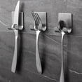 thumbnail image 2 of Soporte de maquinilla de afeitar de acero inoxidable para hombre recto Ehuebsd estante de almacenamiento gancho de pared para cocina y baño herramienta organizadora, 2 of 8