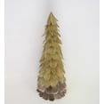 thumbnail image 7 of Small Layered Feathers Cone Tree Christmas Tabletop Decoration - 15.75", 7 of 7