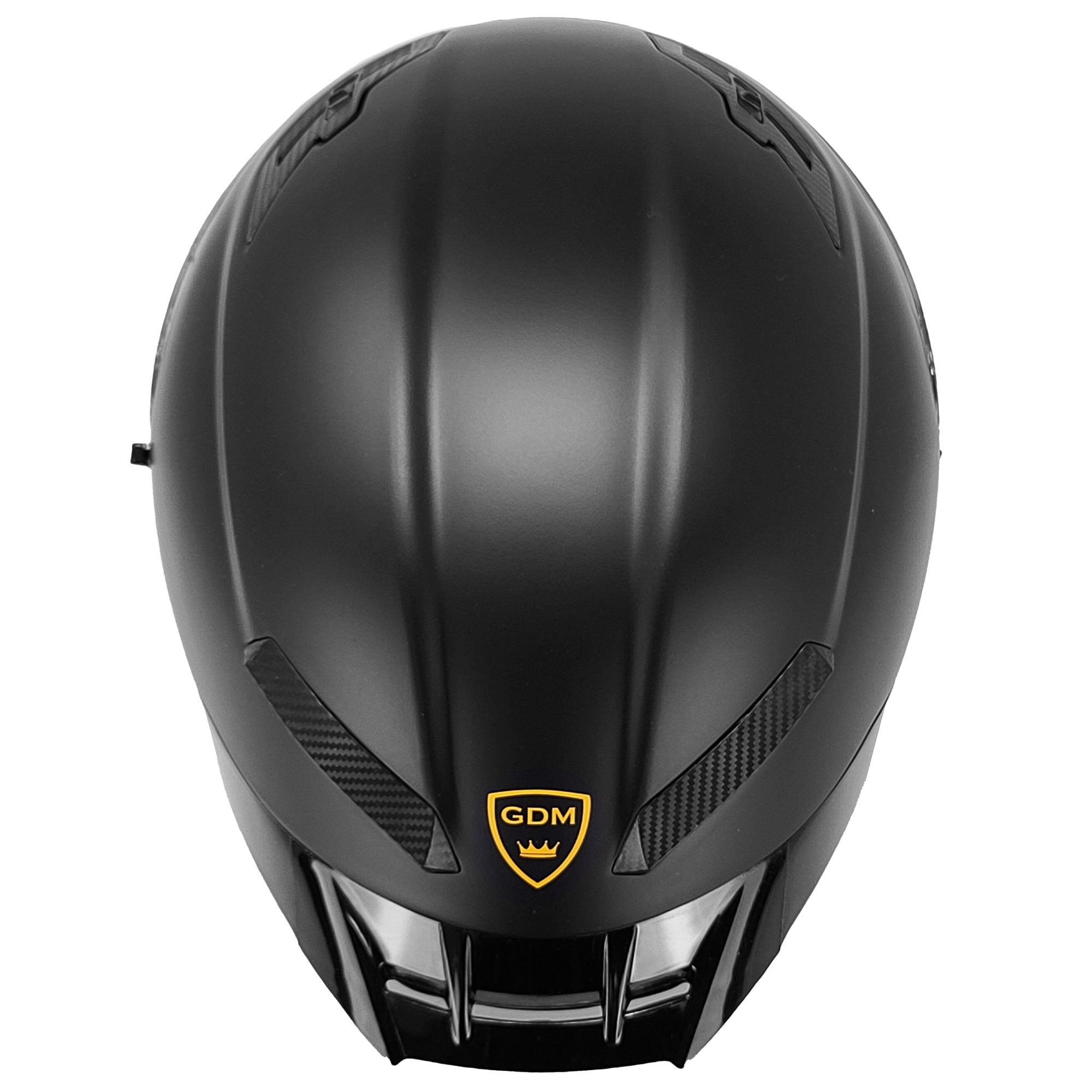 GDM DEMON Bluetooth Motorcycle Helmet Matte Black Full Face Bike Helmet DOT with extra Visor for Men Women