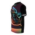 thumbnail image 3 of 1970's Retro Neon Lights Classic Motorcycle: S-3XL T-Shirt, 3 of 7