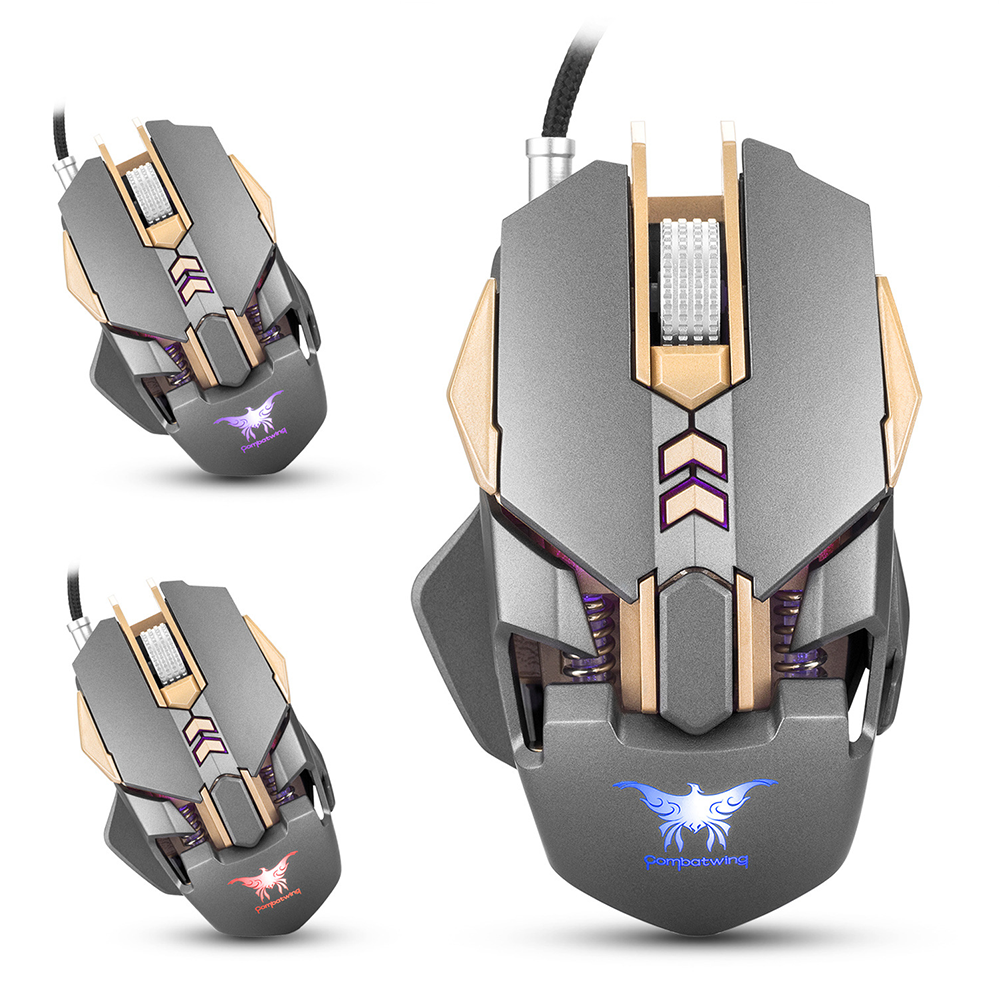 AUPERTO Wired Gaming Mouse, Esports Sevenkey Gaming Mouse Computer