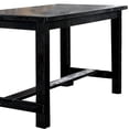thumbnail image 4 of Maykoosh Rectangular Counter Height Table With Block Legs, Tribal Treasures Black, 4 of 5