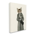 thumbnail image 3 of Stupell Industries Glam Leopard Pattern Vintage Coat Fashion Cat Canvas Wall Art, 30 x 40, Design by Cassia Beck, 3 of 5