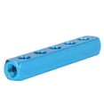 thumbnail image 1 of 5-Way Aluminum Pneumatic Manifold Block Splitter for Air Distribution in Automation Equipment, Factories & Auto Repair – Corrosion-Resistant, Leak-Proof Design with G1/4 Thread, 0-0.9Mpa Working, 1 of 6