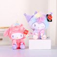 thumbnail image 4 of 20cm genuino Sanrio Linda melodía Kuromi peluche juguete Kawaii unicornio Cinnamoroll peluche almohada muñeca niñas regalo de cumpleaños, 4 of 4