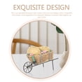 thumbnail image 2 of Cart Design Flowerpot Resin Flowerpot Flower Planter Home Garden Plant Pot, 2 of 9