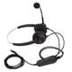 thumbnail image 1 of RJ9 Phone Headset, Black Binaural Phone Headphone Ergonomic Lightweight For Hospital, 1 of 8