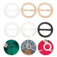 thumbnail image 1 of UPOUART 6Ud Clips Redondos Para Camisetas Y Bufandas Ideales Para Camisas Oversize Y Accesorios, 1 of 7