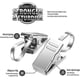 thumbnail image 4 of 50 PCS Stainless Steel Curtain Hooks Curtain Clips with Hook, Curtain Rod Hooks, 4 of 5