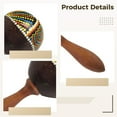 thumbnail image 3 of Professional Coconut Shell Maraca, Portable Maraca, Wooden Sand Hammer Musical Instrument, Handheld Shaker Percussion Instrument, Easy to Play, Colorful Maraca for Parties and Gatherings, 3 of 4