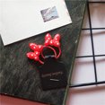 thumbnail image 4 of Horquilla de Mickey Mouse de Disney para niña, accesorios para el cabello con lazo de Minnie de dibujos animados, tocado para niña, 4 of 5