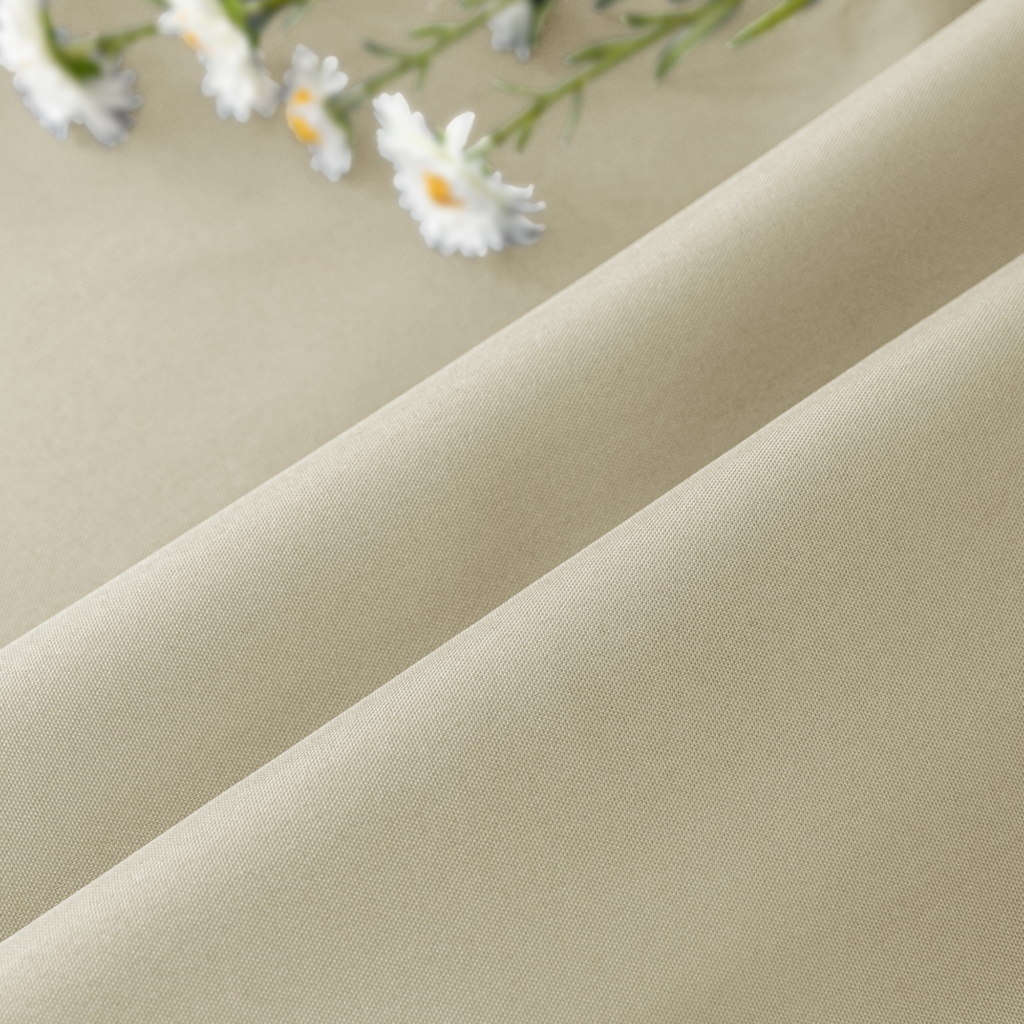 LUSHVIDA  Waterproof Outdoor Curtains for Detachable Sticky Tab Top Patio Outside，Gazebo, Porch, Pergola, Privacy Curtain, 110 x 84 inch, 1 Panels, Cream