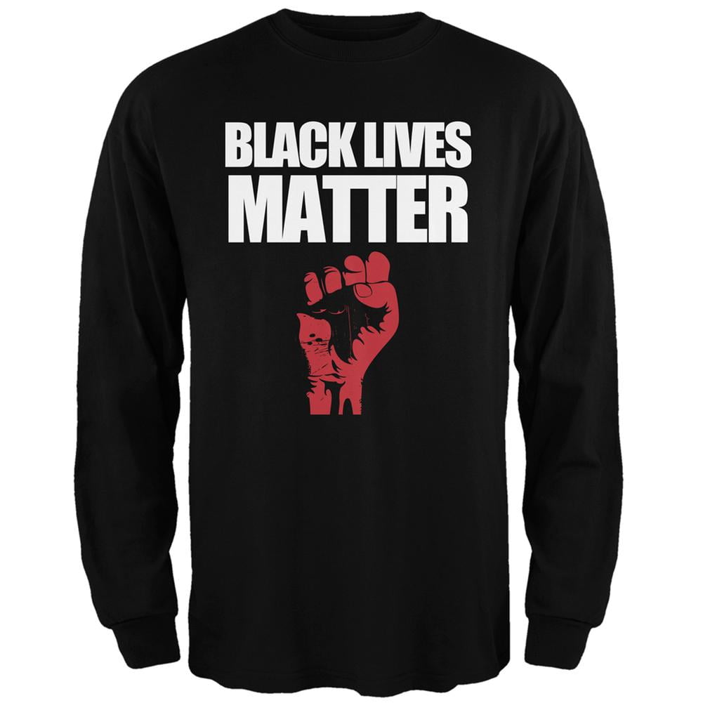 Black Lives Matter Black Adult T-Shirt