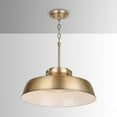thumbnail image 4 of 9D330A Austin Allen Oakwood - 1 Light Pendant In Urban and Industrial Style-7.25 Inches Tall and 18 Inches Wide-Matte White Finish    -Traditional, 4 of 18