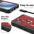 thumbnail image 6 of ExoGuard For Motorola One 5G Ace Case, Phone Case with Screen Protector and Kickstand (Red), 6 of 7
