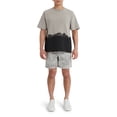 thumbnail image 6 of EPIC Studio Men's & Big Men's Dip Dye Short Sleeve French Terry Sweatshirt, Sizes S-3XL, 6 of 10