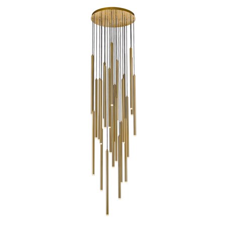 

Avenue Lighting HF2800AB Hanging Chandelier Filmore Ave. Brass