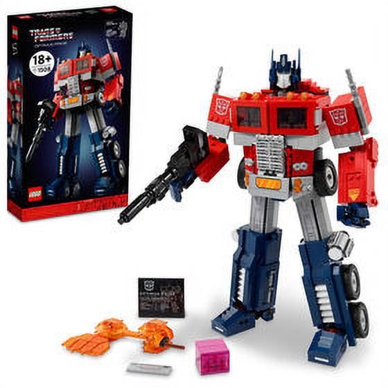LEGO Optimus Prime 10302 Building Kit for Adults; Build a Collectible Model of a Transformers Legend