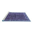 thumbnail image 2 of Ahgly Company Machine Washable Indoor Rectangle Persian Blue Traditional Area Rugs, 5' x 8', 2 of 4