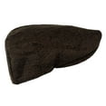 Men's Classic Wool Blend Tweed Flat Top Hat Ivy Hat Newsboy Hat(Small