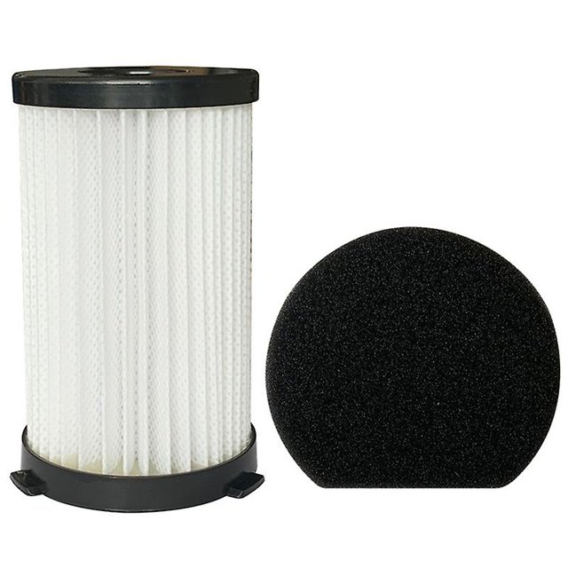Kit de repuesto de esponja y filtro HEPA lavable para aspiradora vertical con cable D600 D601, accesorio de repuesto blanco y negro