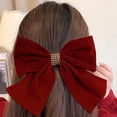 thumbnail image 1 of Lazo para el cabello Pinza para el cabello Pasadores para el cabello Adolescentes Ropa de moda Suministros Bebé Decorativos Mujeres Accesorios Estilo D Hugo pinza de pelo de lazo, 1 of 10