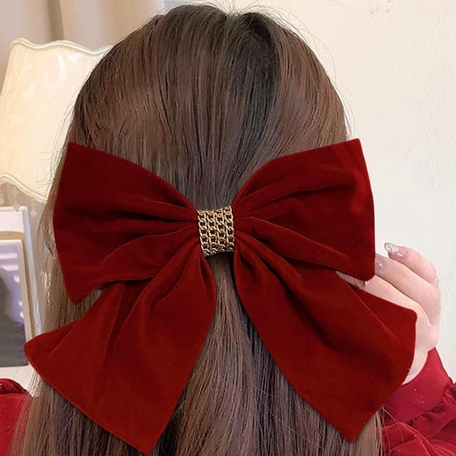 Lazo para el cabello Pinza para el cabello Pasadores para el cabello Adolescentes Ropa de moda Suministros Bebé Decorativos Mujeres Accesorios Estilo D Hugo pinza de pelo de lazo