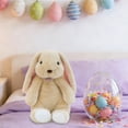 thumbnail image 6 of ToyKingdee Adorable Floppy Ear Bunny Plush with Decorative Bandana, Soft Cuddly Stuffed Animal for Kids and Gifting, 6 of 6