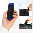 thumbnail image 4 of Unique Bargains  1 Pc Women's Portable Foldable Mirror Comb Travel for Curly Straight Dry Hair Blue, 4 of 6