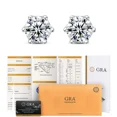 thumbnail image 5 of 0.5-2.0ct Moissanite Screw Stud Earrings 925 Sterling Silver 6 Prong Diamond Earrings For Women D Color Wedding Fine Jewelry, 5 of 5